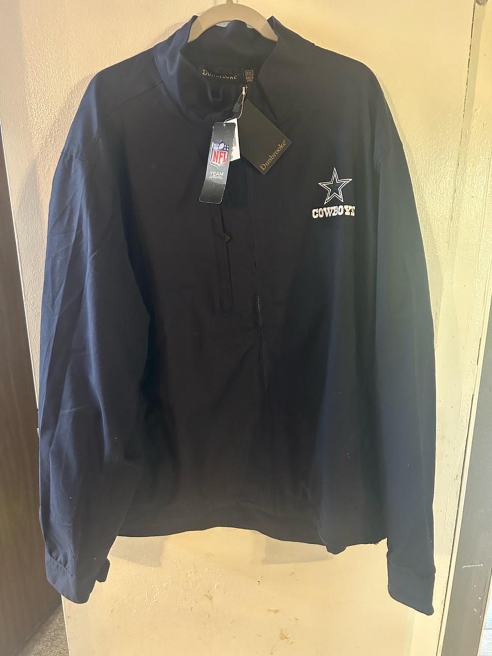 Dunbrooke Navy Dallas Cowboys work full zip jacket